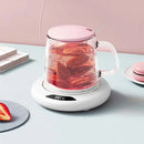 Base Calentadora Para Taza De Café, Te O Líquidos Usb 220v Color Blanco®