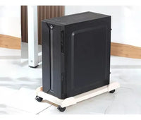 Soporte Para CPU Torre Computadora Color Negro Con Ruedas®