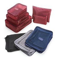 Organizador De Bolsas De Viaje Neceseres 6 Piezas Multifunción®