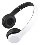 Auricular Vincha Inalámbrico P47 Bluetooth Micro Sd Radio Color Blanco®