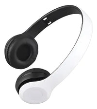 Auricular Vincha Inalámbrico P47 Bluetooth Micro Sd Radio Color Blanco®