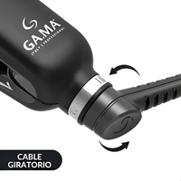 Plancha De Pelo GAMA Italy Cp14 Led 4d Titanio Color Black®