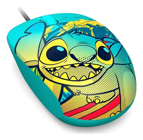 Mouse Infantil Stitch Xtech Disney Usb 1200dpi Color Azul®