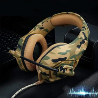 Auriculares Onikuma Gamer Pro Camuflados P2 Usb Led Ch®
