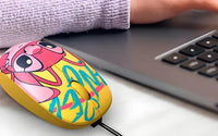 Mouse Infantil Stitch Xtech Disney Amarillo Usb 1200dpi®