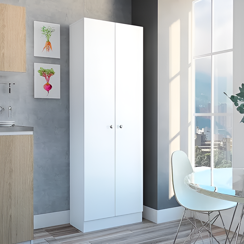 Alacena Multifunción Organizadora 2 Puertas Mdf Blanco®