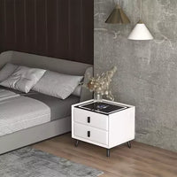 Mesa Moderna De Luz Noche Inteligente Led, Parlantes 50x40x60cm®