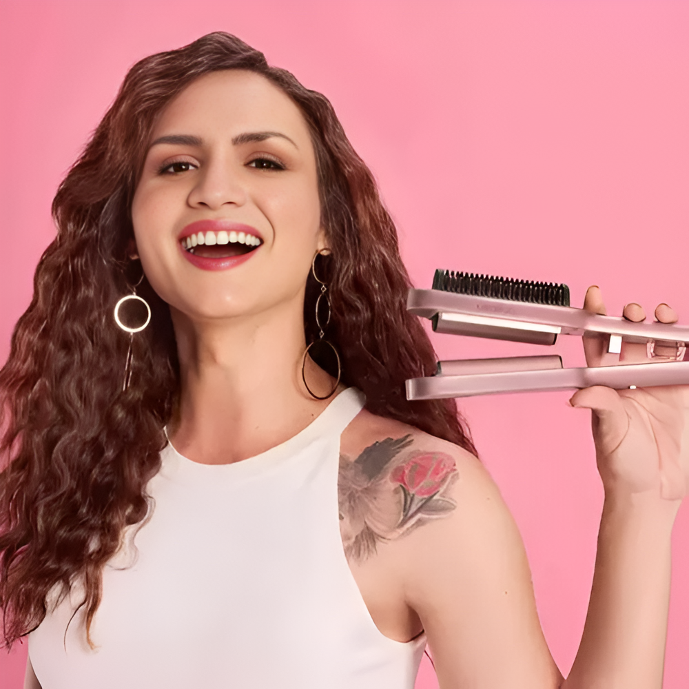 Rizador GAMA Italy Waver Y Brush Keration Ondula Y Alisa®