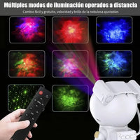 Astronauta Proyector De Estrellas Luces Nebulosa Galaxias®