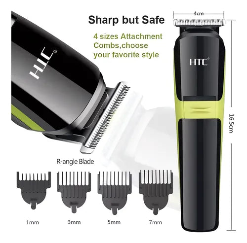 Afeitadora Corta Pelo Htc At-1211 Para 4 Peines Funcionales®