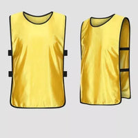 Chaleco Deportivo De Entrenamiento Adulto Fútbol Atletismo Color Amarillo®