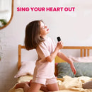 Mini Parlante Micrófono Inalámbrico Karaoke Led Bluetooth®