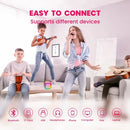 Mini Parlante Micrófono Inalámbrico Karaoke Led Bluetooth®