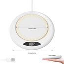 Base Calentadora Para Taza De Café, Te O Líquidos Usb 220v Color Blanco®