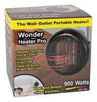 Mini Calefactor Redondo C/ Display C/control Incluido 900w®
