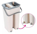 Mopa Plana Vertical Trapeador Balde Escurridor 2 Microfibra®