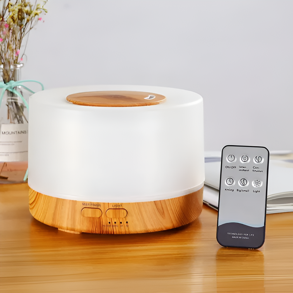 Humificador De Ambiente 220v Con Control Remoto Madera®