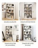 Biblioteca Librero Multifunción Minimalista Mdf Blanco®