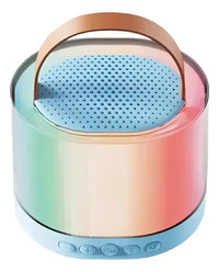 Mini Parlante Inalámbrico Luz Rgb Karaoke Con Micrófono Usb®