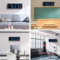 Reloj Alarma Despertador Digital Led Iluminado Temperatura®