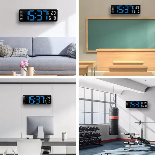 Reloj Alarma Despertador Digital Led Iluminado Temperatura®