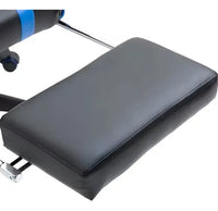 Silla Gamer Reclinable Reforzada Con Posa Pie Y Almohadones®