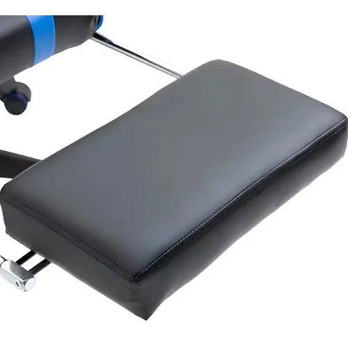 Silla Gamer Reclinable Reforzada Con Posa Pie Y Almohadones®