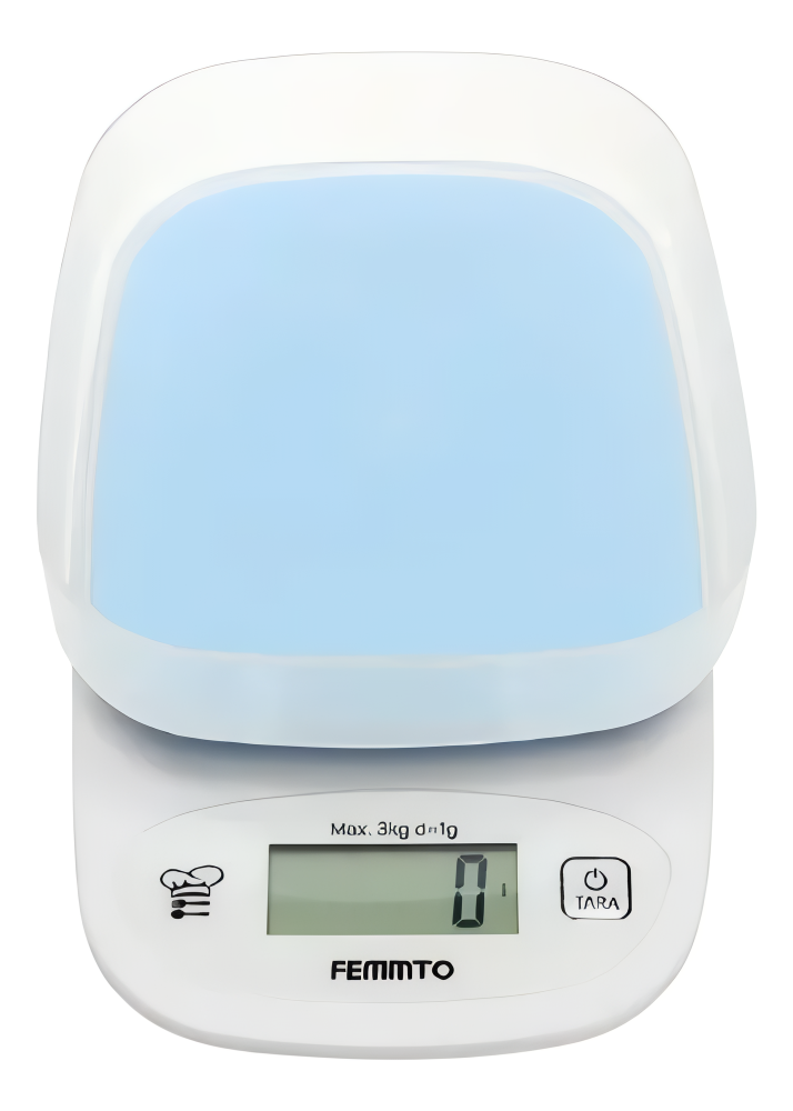 Balanza De Cocina Digital Pesa Hasta 5kg Color Celeste©