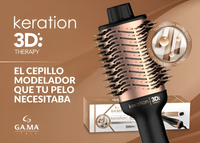 Cepillo Secador GAMA Italy Stylish Brush Ion Plus Keration®