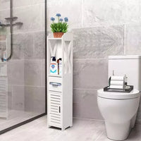 Mueble Organizador 80x20cm Estantes Espacios Reducidos Baño®