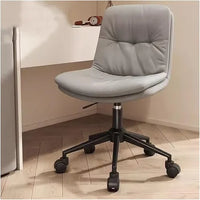 Silla De Oficina Escritorio Regulable Con Ruedas Gris 360®