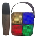 Parlante Inalámbrico 4 Luces Led Coloridas Con Micrófono®