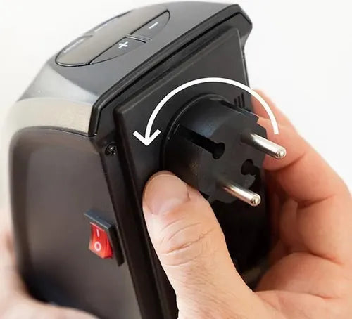 Calefactor Con Tecnología Termoceramica Portátil 220v Negro©