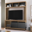 Rack Con Panel Aparador Para Televisor Elegante Madera Mdf®