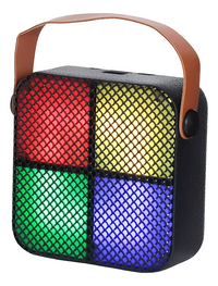 Parlante Inalámbrico 4 Luces Led Coloridas Con Micrófono®