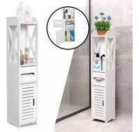 Mueble Organizador 80x20cm Estantes Espacios Reducidos Baño®