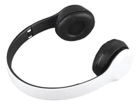 Auricular Vincha Inalámbrico P47 Bluetooth Micro Sd Radio Color Blanco®