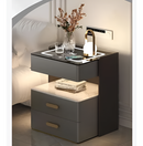 Mesa De Luz Moderna Con Sensor De Luz Led Carga Inalámbrica®