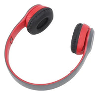 Auricular Vincha Inalámbrico P47 Bluetooth Micro Sd Radio Color Rojo®