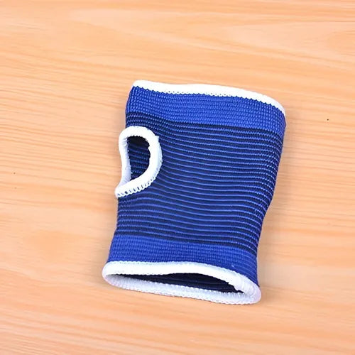 Muñequera Elástica Para Protección Contra Lesiones Azul®