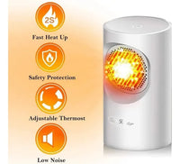 Calefactor Mini Para Escritorio Portatil Bajo Consumo 400w®