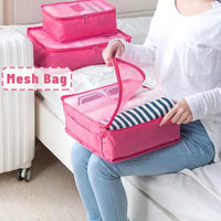 Juego De 6 Bolsas De Almacenamiento De Equipaje De Viaje®