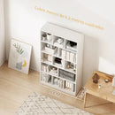 Biblioteca Librero Multifunción Minimalista Mdf Blanco®