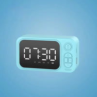 Reloj Despertador Parlante Bluetooth Alarma Usb Fm Sd
