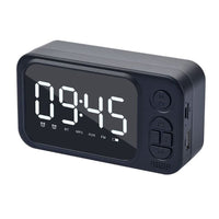 Reloj Despertador Parlante Bluetooth Alarma Usb Fm Sd