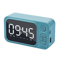 Reloj Despertador Parlante Bluetooth Alarma Usb Fm Sd