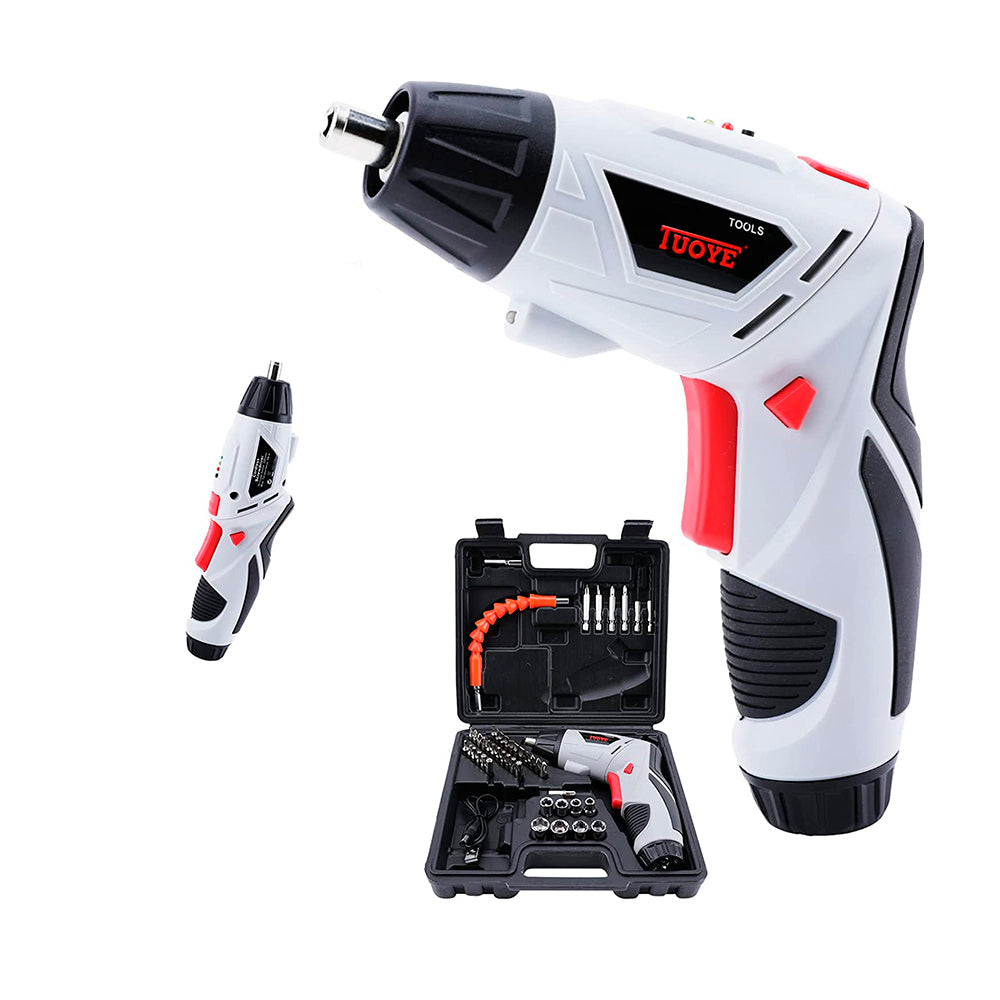 Kit Destornillador Inalámbrico Profesional 47 En 1, Maletín®
