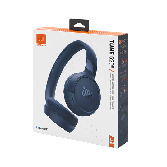 Auriculares Inalámbrico Bluetooth Jbl Tune 520bt Color Azul®