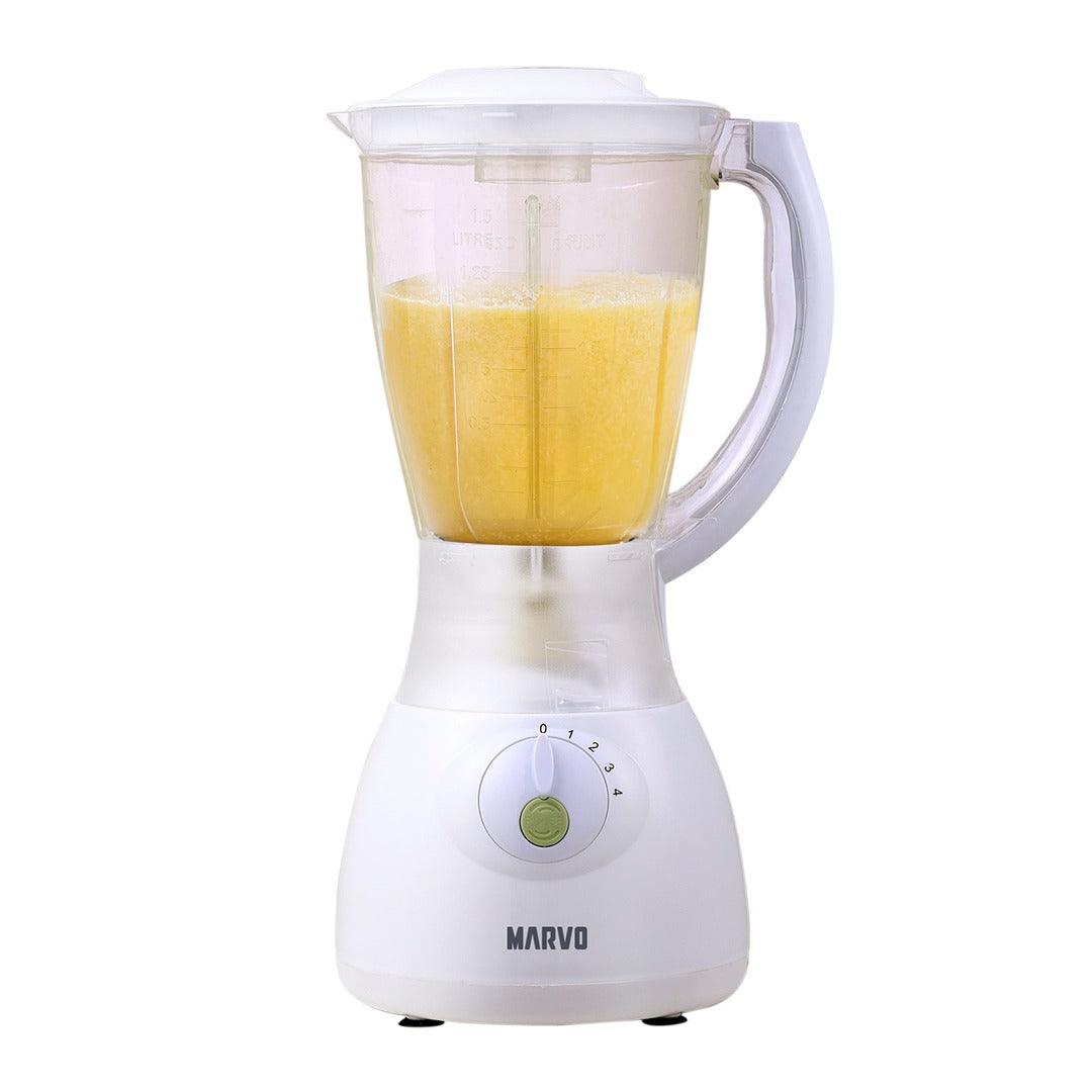Licuadora Marvo 4 Velocidades 1.5 Litros Blanca Plas®