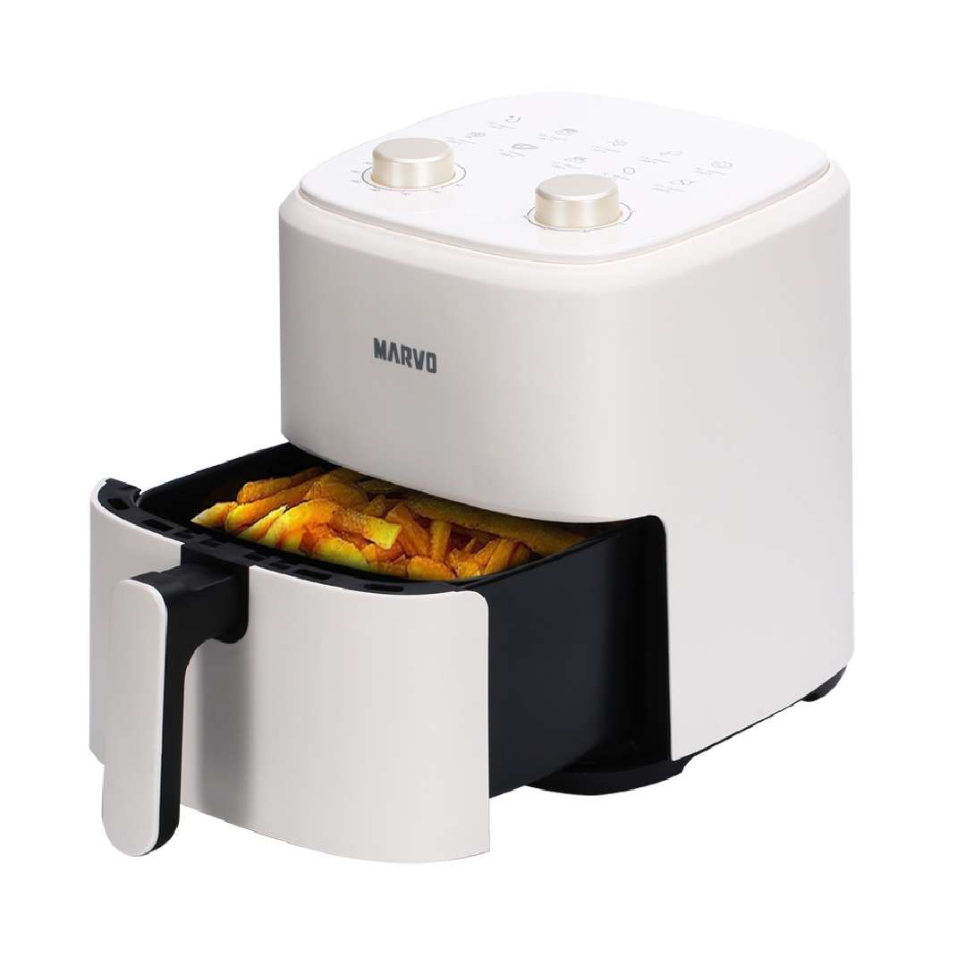 Freidora De Aire Sin Aceite Marvo Practica Haf-031 Blanco®